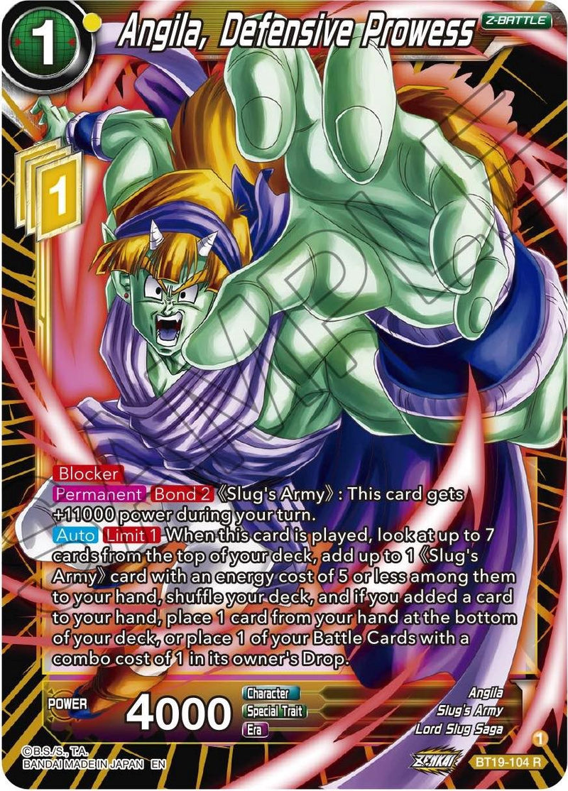 Angila, Defensive Prowess (BT19-104) [Fighter's Ambition] Dragon Ball Super