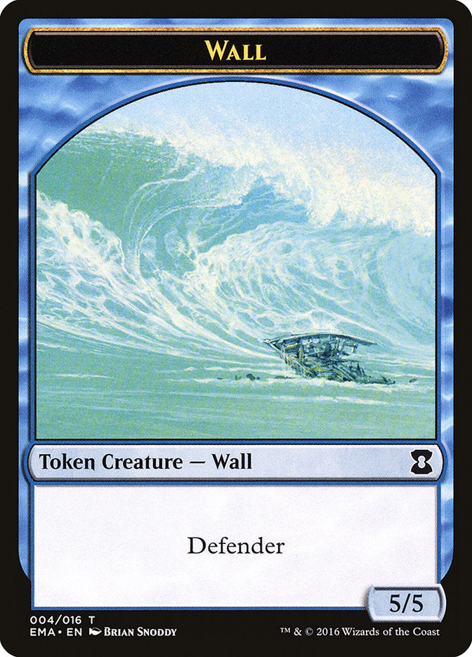 Wall Token [Eternal Masters Tokens] Magic: The Gathering