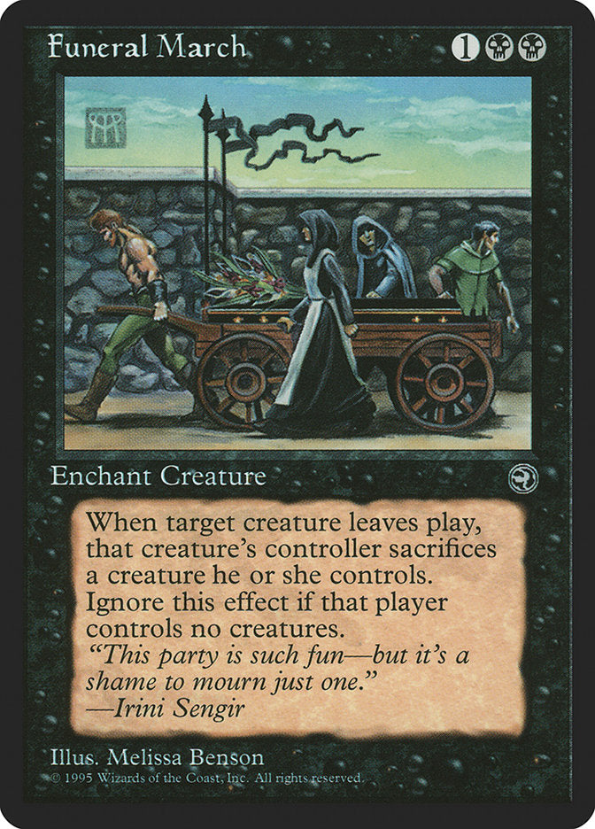 Funeral March [Homelands] Magic: The Gathering