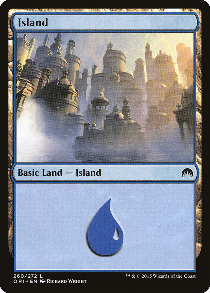 Island (260) [Magic Origins] Magic: The Gathering