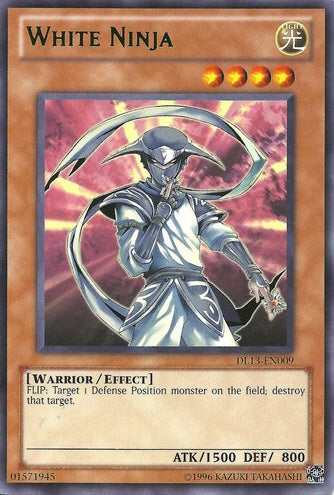 White Ninja (Green) [DL13-EN009] Rare Yu-Gi-Oh!