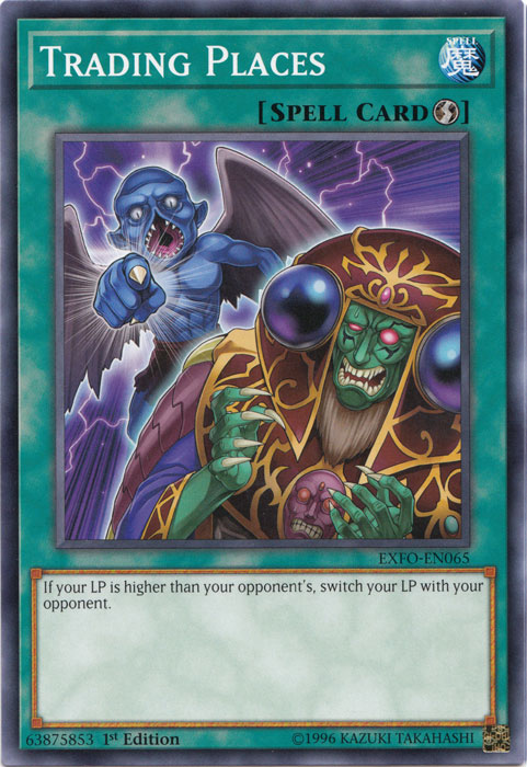 Trading Places [EXFO-EN065] Common Yu-Gi-Oh!