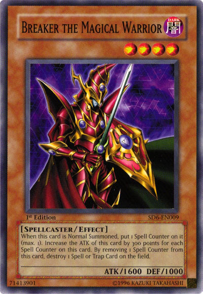 Breaker the Magical Warrior [SD6-EN009] Common Yu-Gi-Oh!