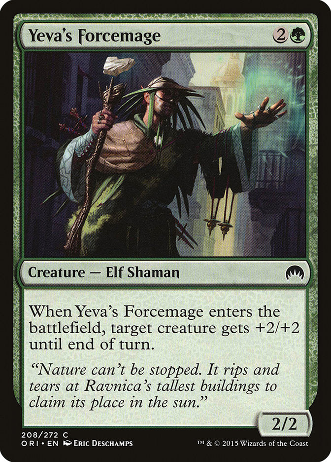 Yeva's Forcemage [Magic Origins] Magic: The Gathering