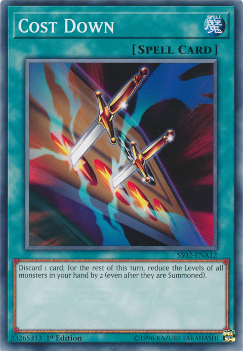 Cost Down [SS02-ENA12] Common Yu-Gi-Oh!