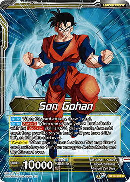 Son Gohan // 	SS Son Gohan, Hope of the Resistance (Common) (BT13-091) [Supreme Rivalry] Dragon Ball Super