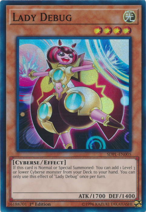 Lady Debug [SDPL-EN005] Super Rare Yu-Gi-Oh!