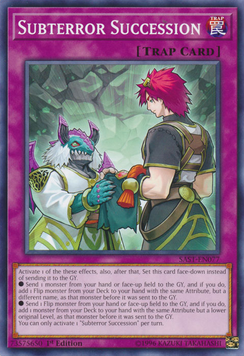 Subterror Succession [SAST-EN077] Common Yu-Gi-Oh!