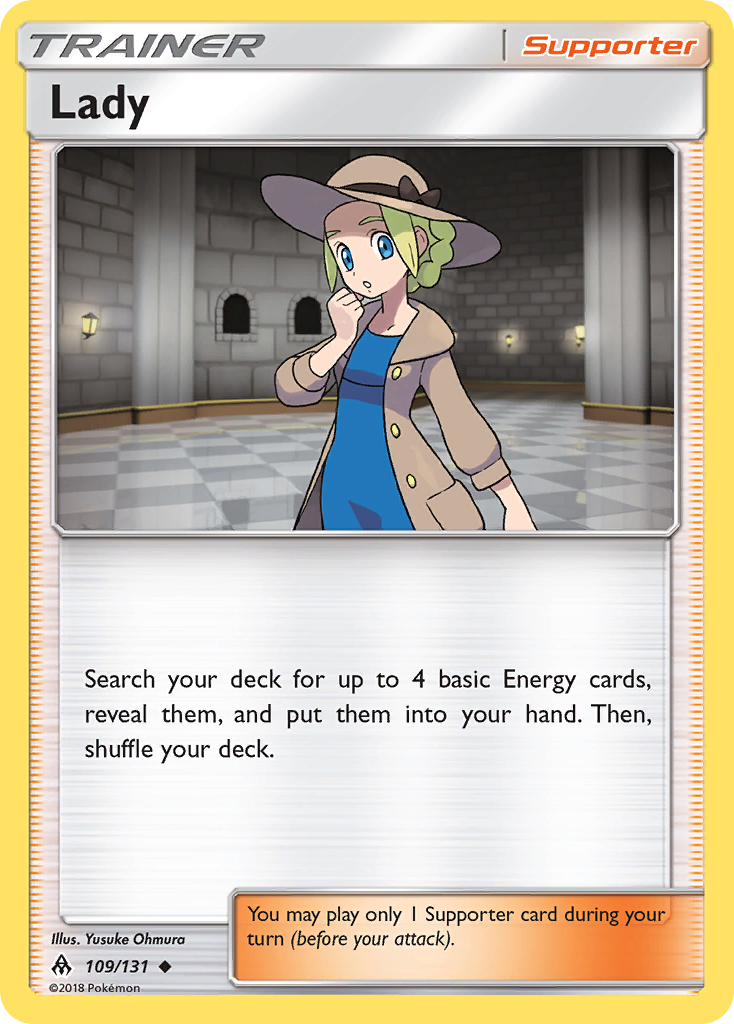 Lady (109/131) [Sun & Moon: Forbidden Light] Pokémon