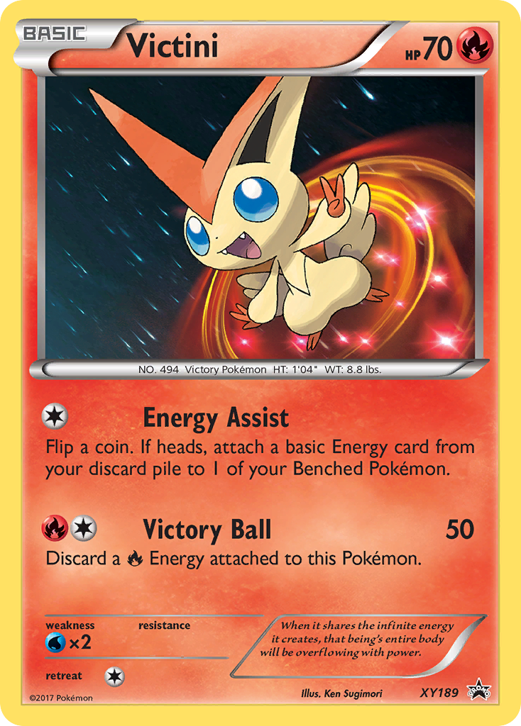 Victini (XY189) [XY: Black Star Promos] Pokémon