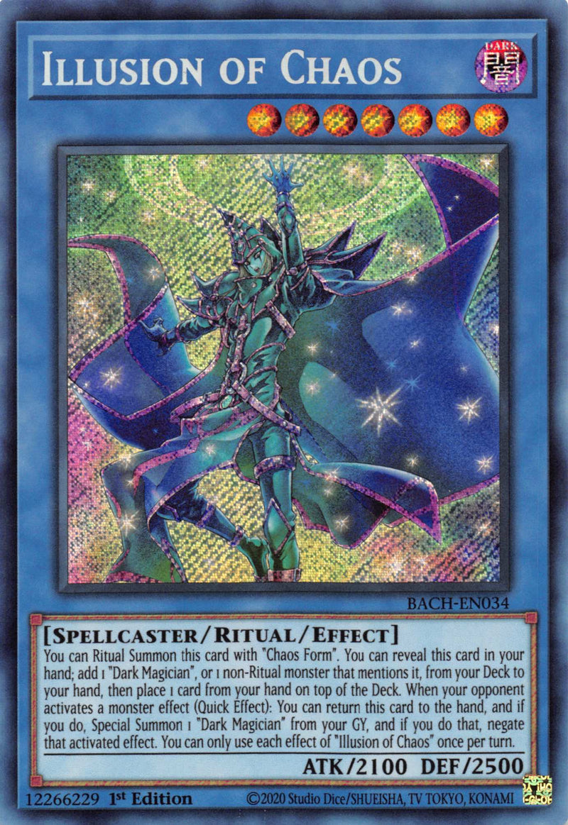 Illusion of Chaos [BACH-EN034] Starlight Rare Yu-Gi-Oh!