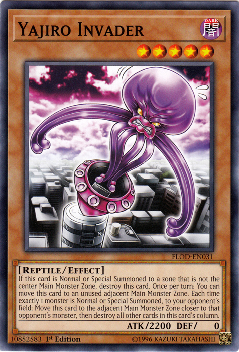 Yajiro Invader [FLOD-EN031] Common Yu-Gi-Oh!