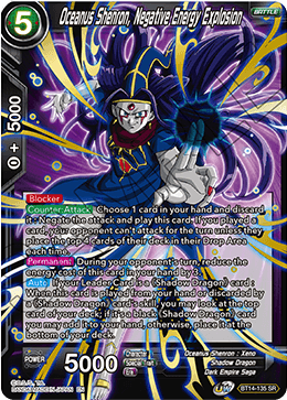 Oceanus Shenron, Negative Energy Explosion (BT14-135) [Cross Spirits] Dragon Ball Super