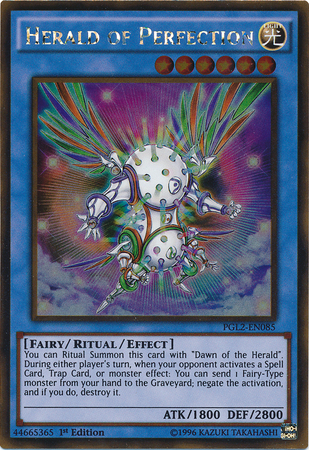 Herald of Perfection [PGL2-EN085] Gold Rare Yu-Gi-Oh!