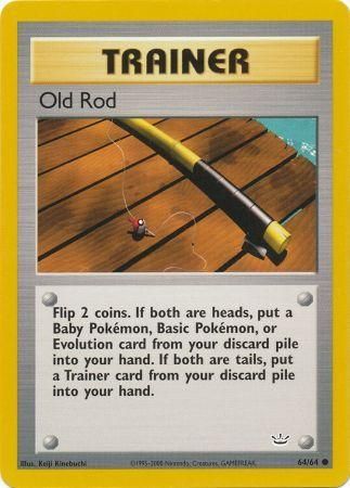 Old Rod (64/64) [Neo Revelation Unlimited] Pokémon