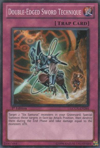 Double-Edged Sword Technique [LCGX-EN264] Common Yu-Gi-Oh!