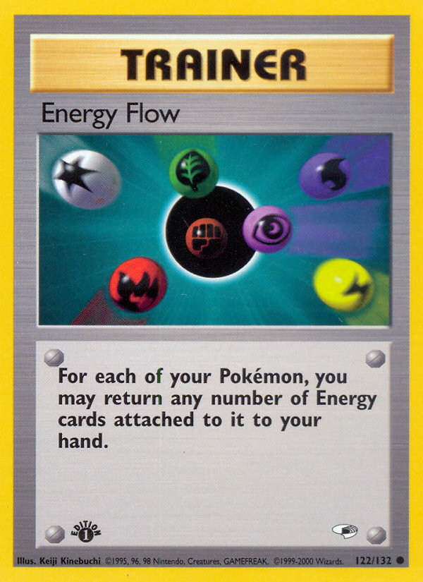 Energy Flow (122/132) [Gym Heroes 1st Edition] Pokémon