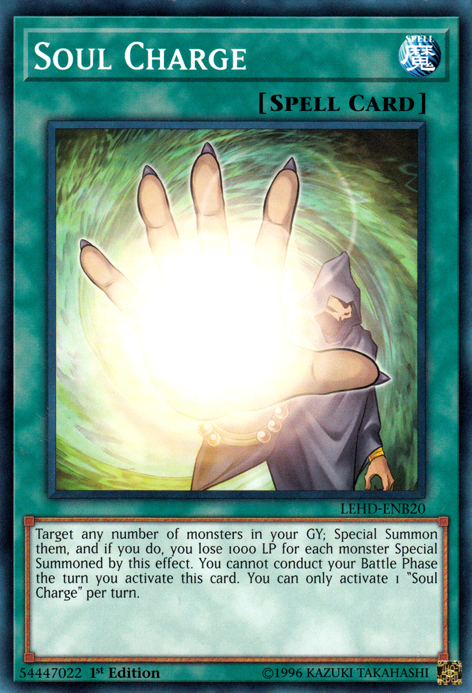 Soul Charge [LEHD-ENB20] Common Yu-Gi-Oh!