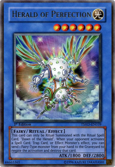 Herald of Perfection [TSHD-EN039] Ultra Rare Yu-Gi-Oh!