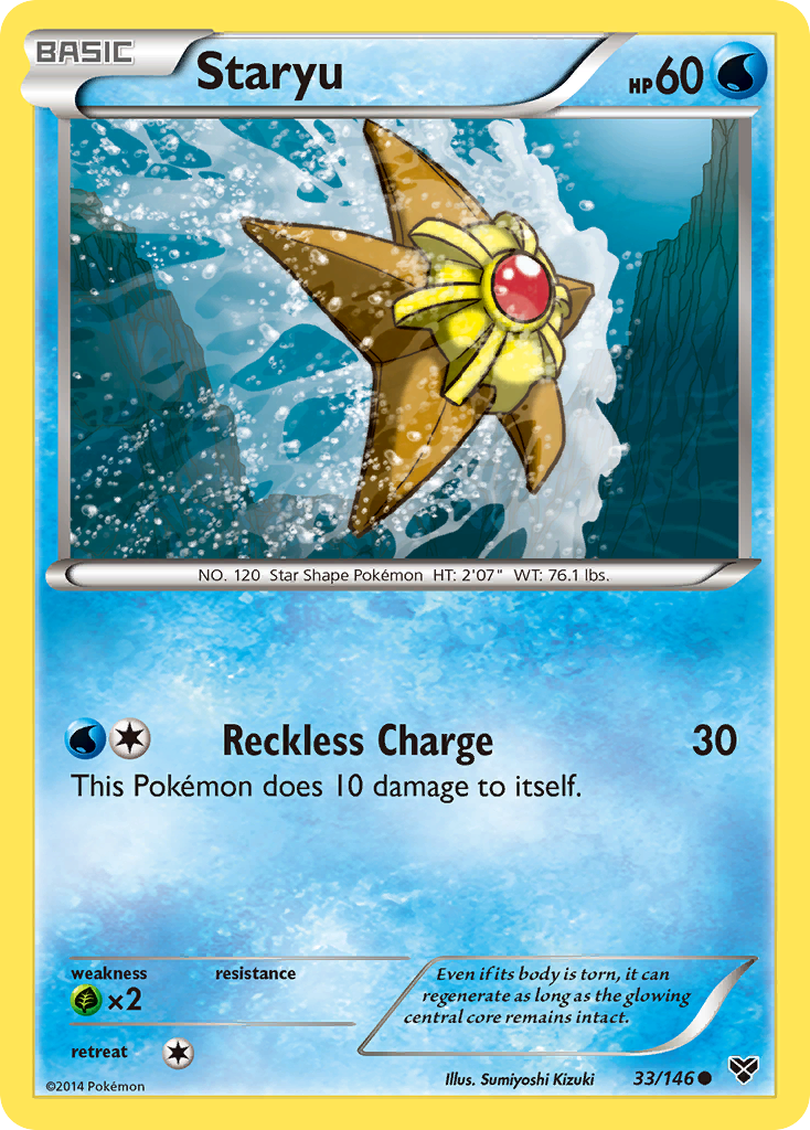 Staryu (33/146) [XY: Base Set] Pokémon