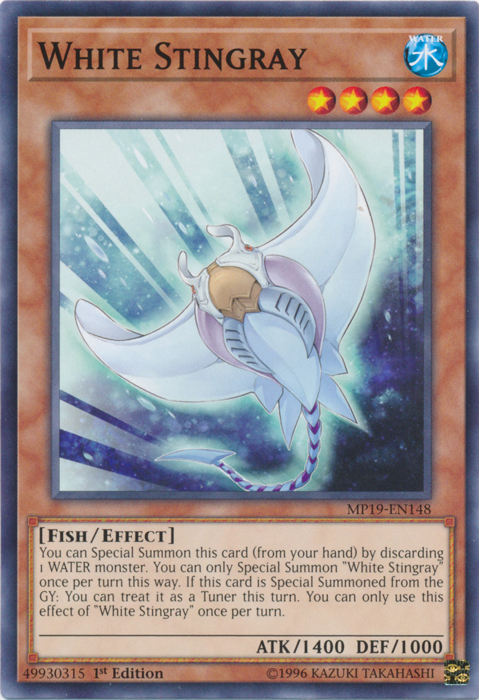 White Stingray [MP19-EN148] Common Yu-Gi-Oh!