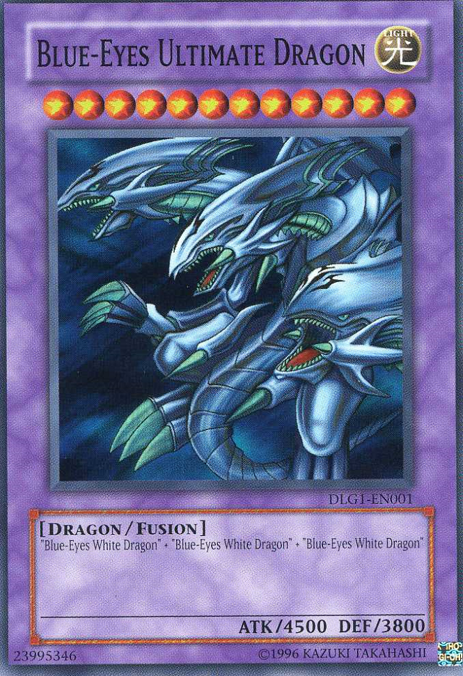 Blue-Eyes Ultimate Dragon [DLG1-EN001] Super Rare Yu-Gi-Oh!