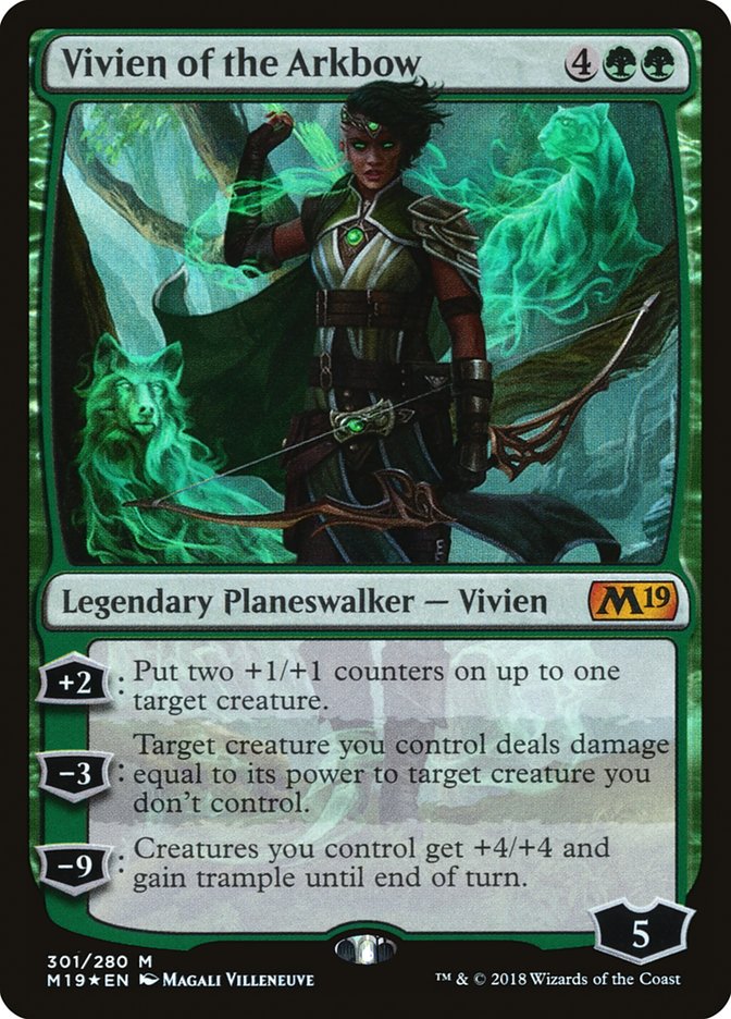 Vivien of the Arkbow [Core Set 2019] Magic: The Gathering