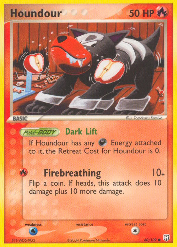 Houndour (60/109) [EX: Team Rocket Returns] Pokémon