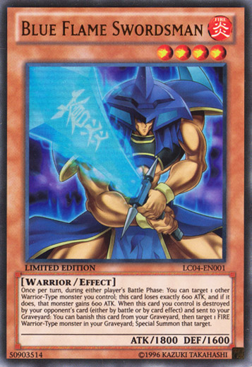 Blue Flame Swordsman [LC04-EN001] Ultra Rare Yu-Gi-Oh!