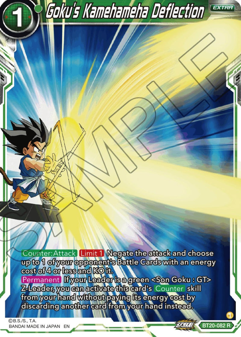 Goku's Kamehameha Deflection (BT20-082) [Power Absorbed] Dragon Ball Super