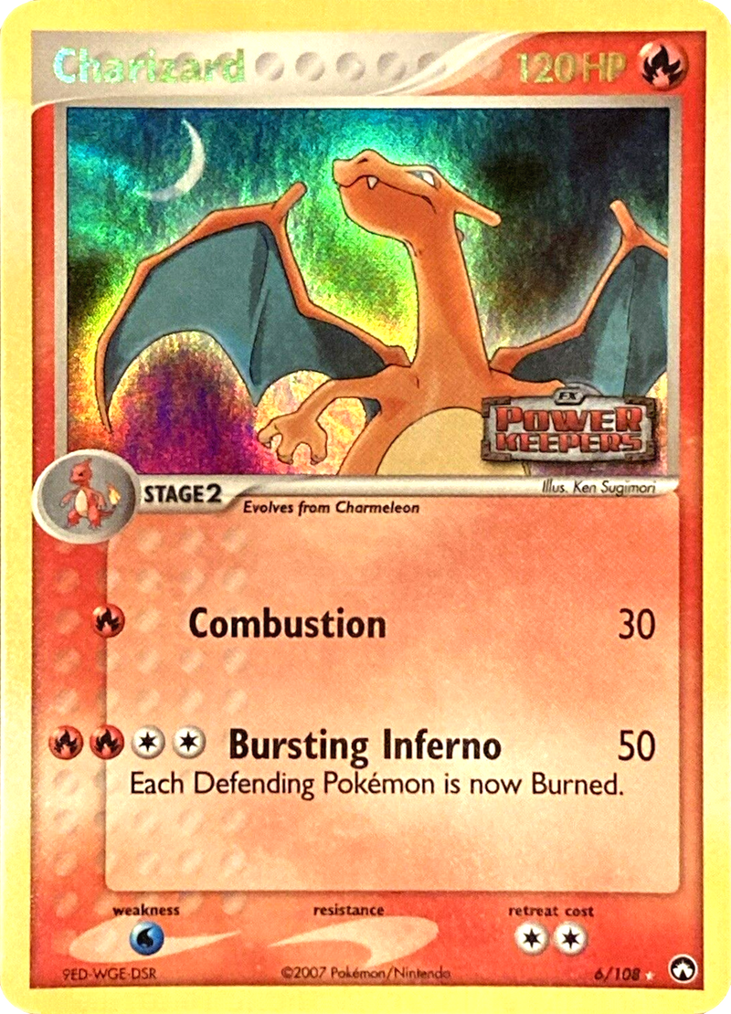 Charizard (6/108) (Stamped) [EX: Power Keepers] Pokémon