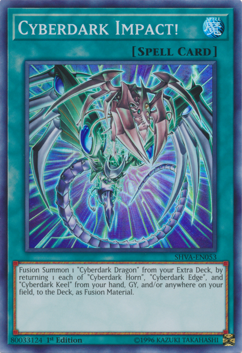 Cyberdark Impact! [SHVA-EN053] Super Rare Yu-Gi-Oh!