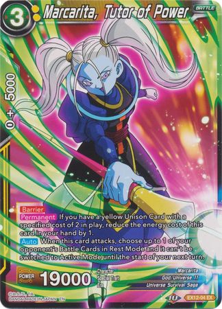 Marcarita, Tutor of Power (EX12-04) [Universe 11 Unison] Dragon Ball Super