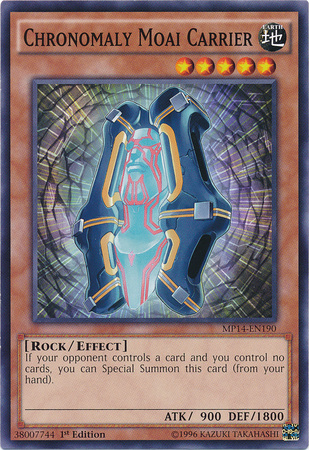 Chronomaly Moai Carrier [MP14-EN190] Common Yu-Gi-Oh!