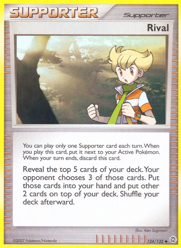 Rival (124/132) [Diamond & Pearl: Secret Wonders] Pokémon