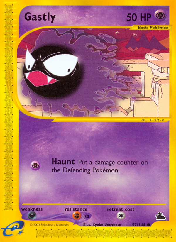 Gastly (57/144) [Skyridge] Pokémon