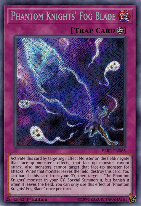 Phantom Knights' Fog Blade [BLRR-EN065] Secret Rare Yu-Gi-Oh!