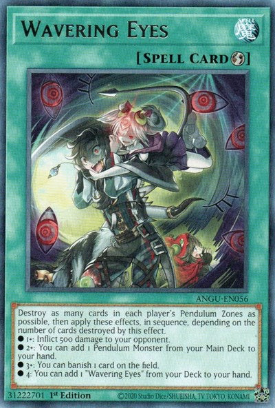 Wavering Eyes (Rare) [ANGU-EN056] Rare Yu-Gi-Oh!
