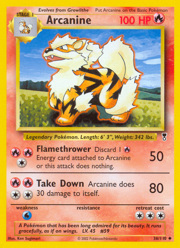 Arcanine (36/110) [Legendary Collection] Pokémon