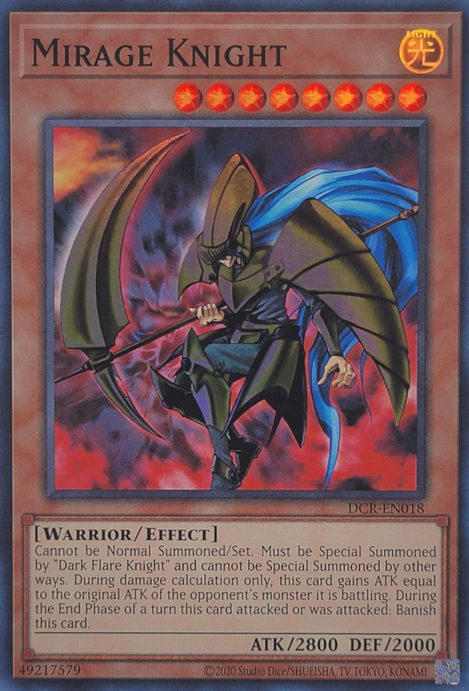 Mirage Knight (25th Anniversary) [DCR-EN018] Super Rare Yu-Gi-Oh!