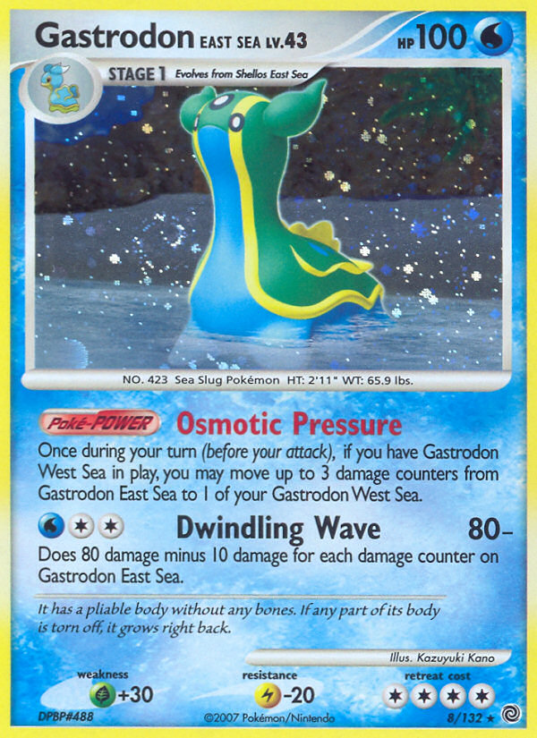 Gastrodon East Sea (8/132) [Diamond & Pearl: Secret Wonders] Pokémon