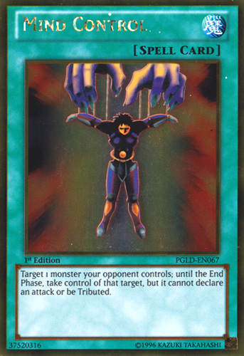 Mind Control [PGLD-EN067] Gold Rare Yu-Gi-Oh!