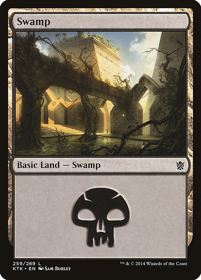 Swamp (259) [Khans of Tarkir] Magic: The Gathering