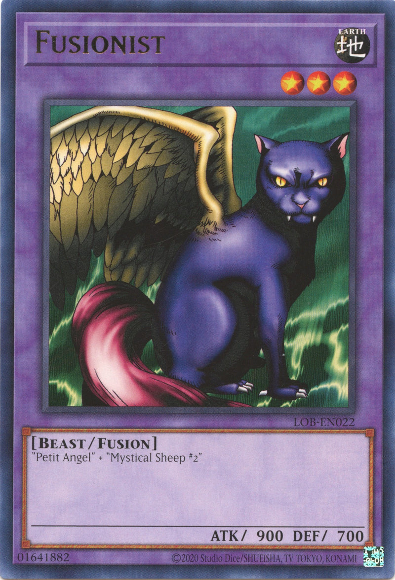 Fusionist (25th Anniversary) [LOB-EN022] Rare Yu-Gi-Oh!