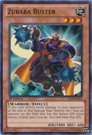 Zubaba Buster [SP14-EN019] Common Yu-Gi-Oh!