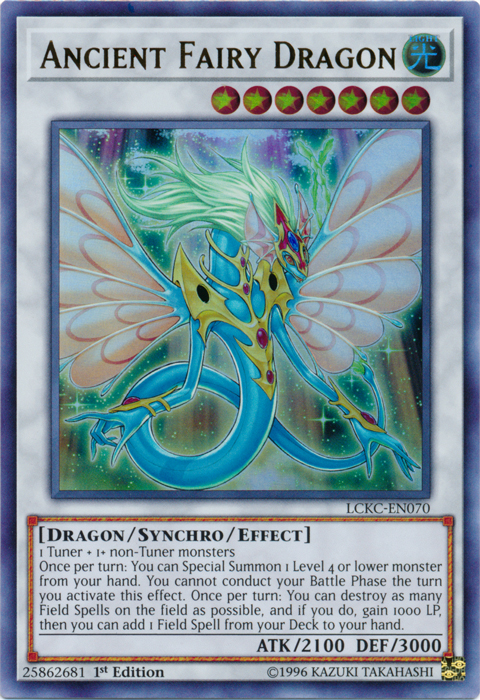 Ancient Fairy Dragon [LCKC-EN070] Ultra Rare Yu-Gi-Oh!