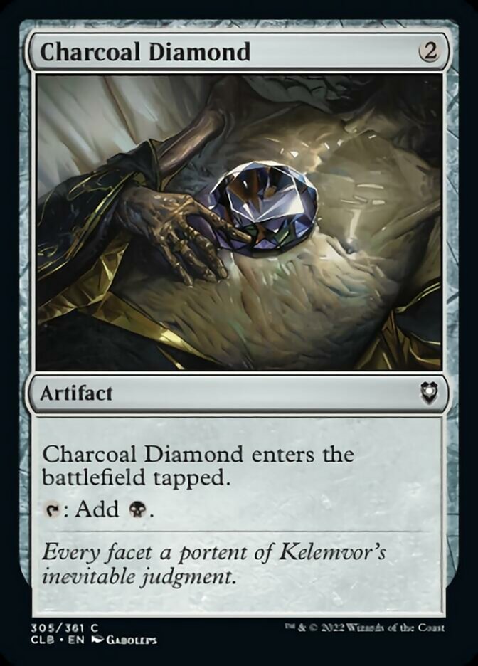 Charcoal Diamond [Commander Legends: Battle for Baldur's Gate] Magic: The Gathering