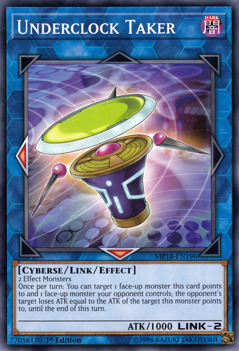 Underclock Taker [MP18-EN196] Common Yu-Gi-Oh!