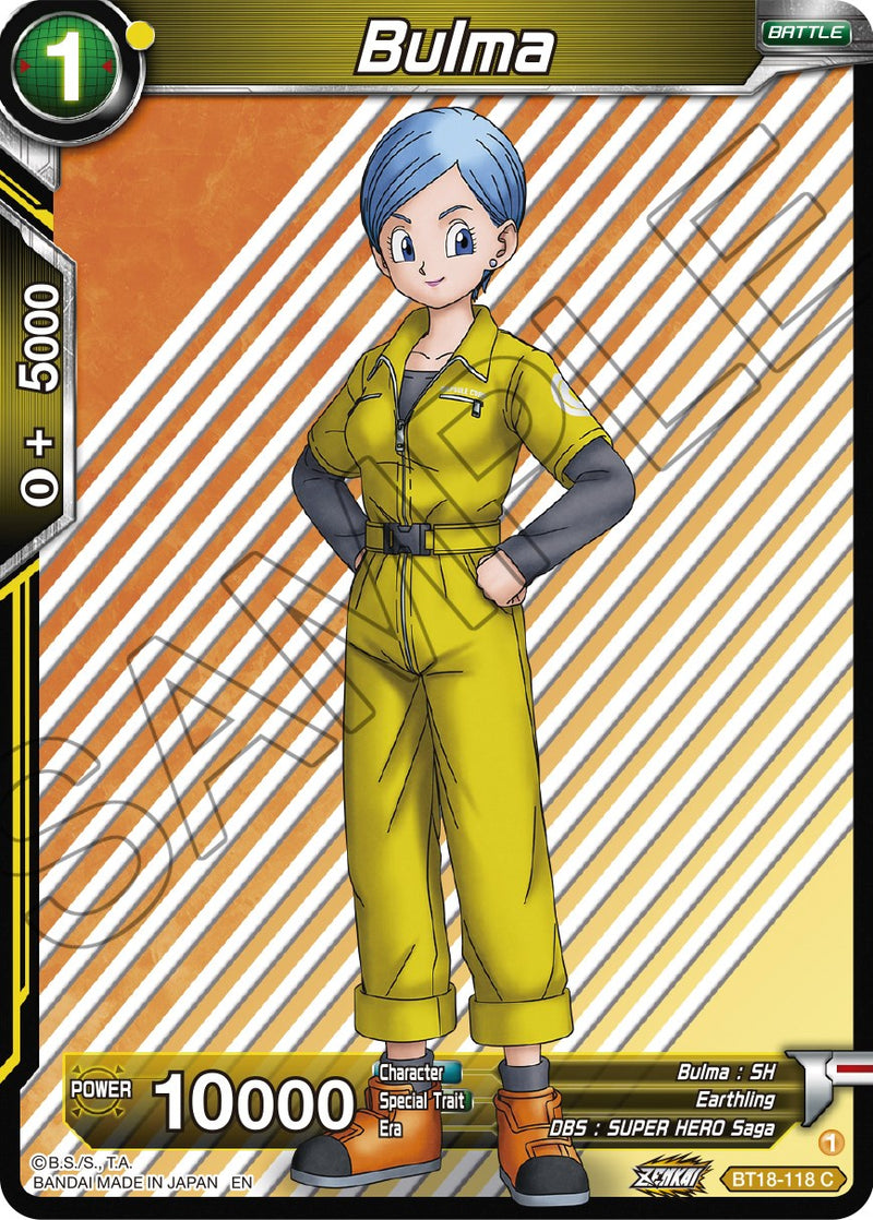 Bulma (BT18-118) [Dawn of the Z-Legends] Dragon Ball Super