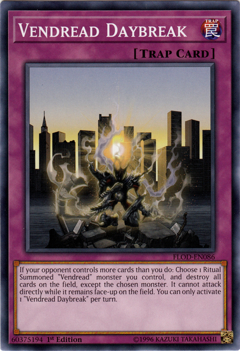 Vendread Daybreak [FLOD-EN086] Common Yu-Gi-Oh!